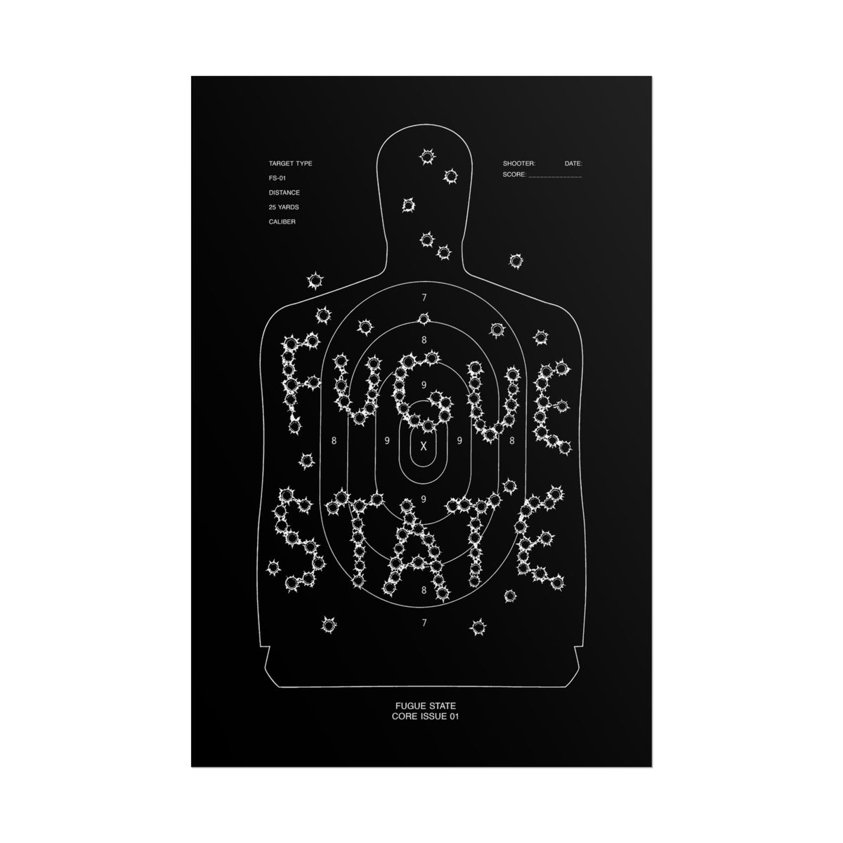 Finding 001: Shooting Practice Poster